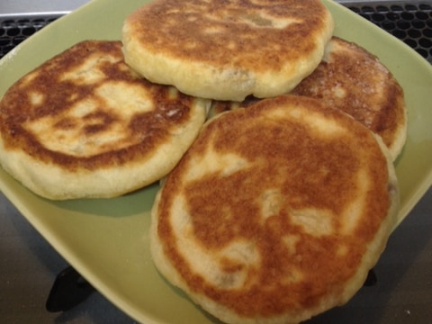 切り餅を使った韓国おやつホットク